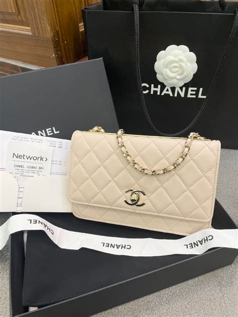 used chanel wallet on a chain|Chanel wallet on chain trendy.